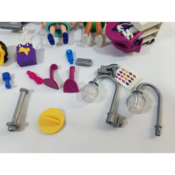 Playmobil City Life Beauty Salon Take Along 70109 Building Set Retired Complete - Picture 6 of 16